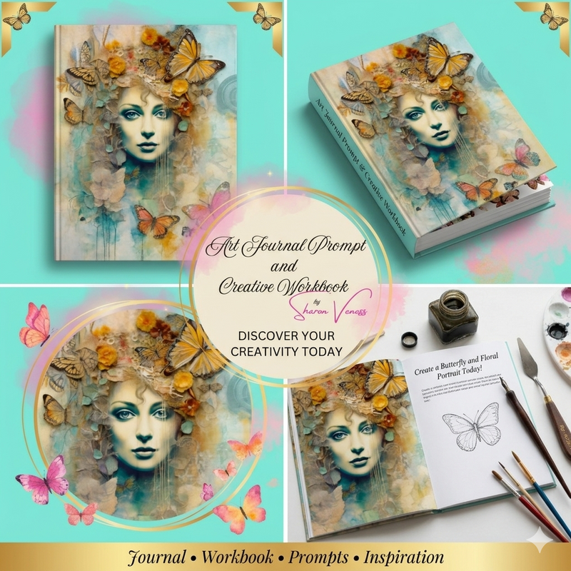 Art Journal Prompt and  Creative Workbook